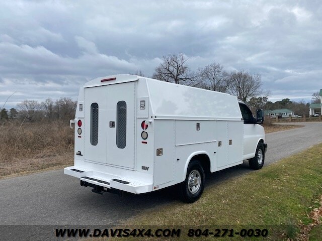 2010 Chevrolet Express Cutaway 3500 Knapheide KUV Utility Body Enclosed ...