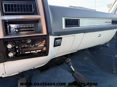 1989 Chevrolet Blazer Squarebody 4x4 - Photo 35 - North Chesterfield, VA 23237