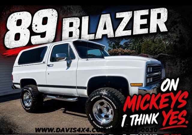 1989 Chevrolet Blazer Squarebody 4x4   - Photo 1 - North Chesterfield, VA 23237
