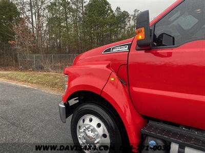 2022 Ford 650 Crew Cab Flatbed Rollback Tow Truck   - Photo 15 - North Chesterfield, VA 23237