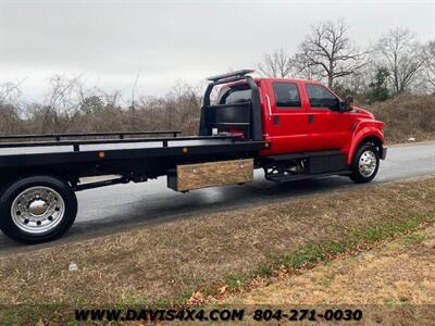 2022 Ford 650 Crew Cab Flatbed Rollback Tow Truck   - Photo 4 - North Chesterfield, VA 23237