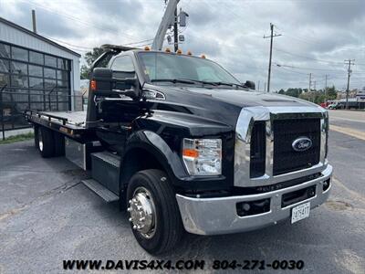 2022 Ford F-650 Diesel Flatbed Rollback Tow Truck Jerr-Dan   - Photo 4 - North Chesterfield, VA 23237