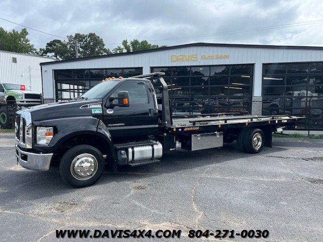2022 Ford F-650 Diesel Flatbed Rollback Tow Truck Jerr-Dan - Photo 1 - North Chesterfield, VA 23237