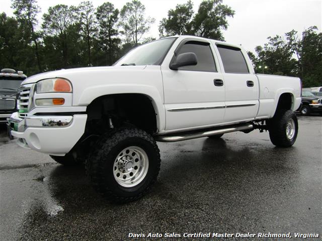 2007 Gmc Sierra 2500hd Classic Sle Lifted 4x4 Crew Cab Short Bed Chevy 