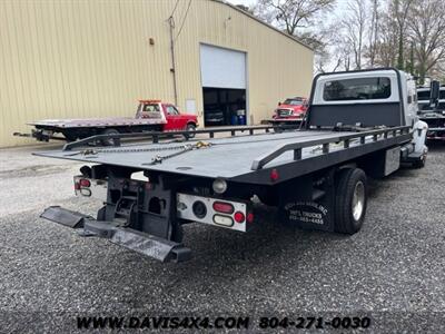 2004 International DuraStar 4300 DT 466 Flatbed Rollback Tow Truck   - Photo 3 - North Chesterfield, VA 23237