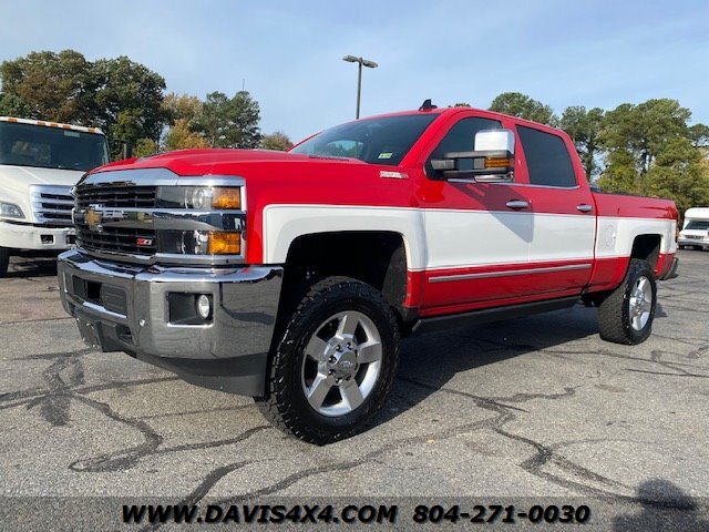 2016 Chevrolet Silverado 2500 HD Crew Cab Short Bed Diesel Lifted 4x4 ...