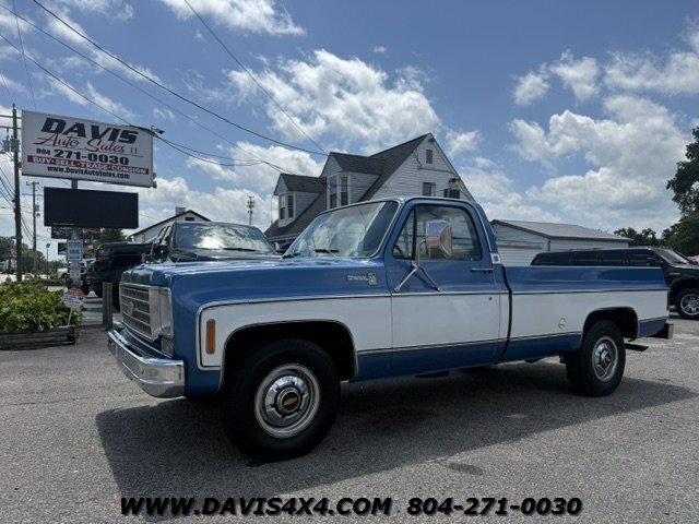 1975 Chevrolet Silverado C10 Round Eye Squarebody   - Photo 1 - North Chesterfield, VA 23237