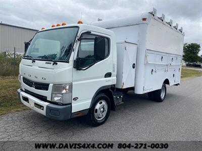 2014 Mitsubishi Fuso Canter FE125 Duonic Utility Work Truck  