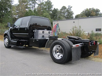 2015 Ford F-650 Super Duty XLT 6.7 Cummins Diesel Crew Cab Custom Hauler Bed   - Photo 4 - North Chesterfield, VA 23237