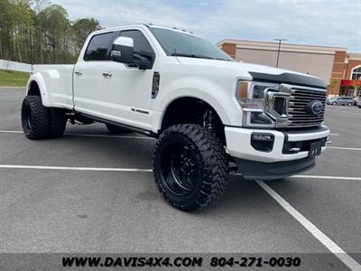 2021 Ford F-350 Platinum Superduty Dually Lifted 4x4 Diesel   - Photo 3 - North Chesterfield, VA 23237