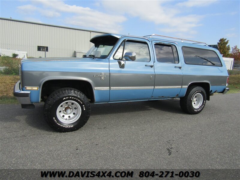 1987 Chevrolet Suburban 4X4 Square Body Silverado C/K 10 Trim Package ...