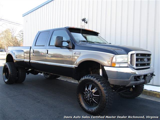 2002 Ford F350 Super Duty Lariat LE 7.3 Diesel Lifted 4X4 Dually Crew ...