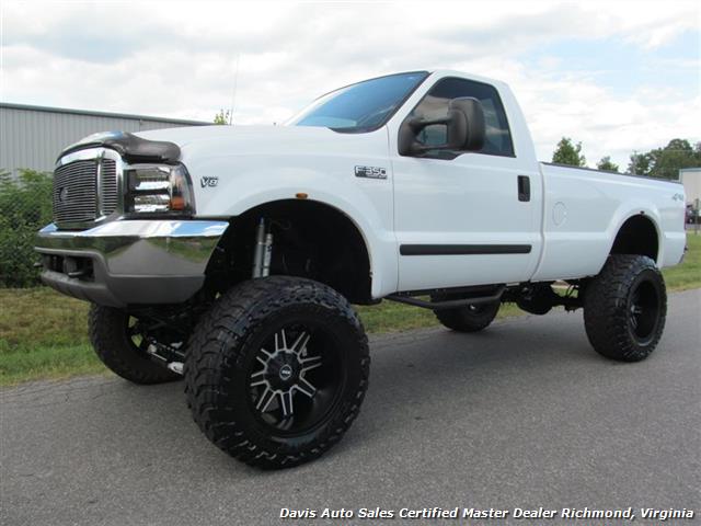 2002 Ford F-350 Lifted Super Duty XLT 4X4 Standard Cab Long Bed