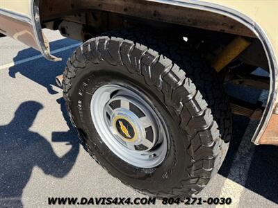 1979 Chevrolet K20 4x4 Squarebody – Camper Special Edition   - Photo 25 - North Chesterfield, VA 23237