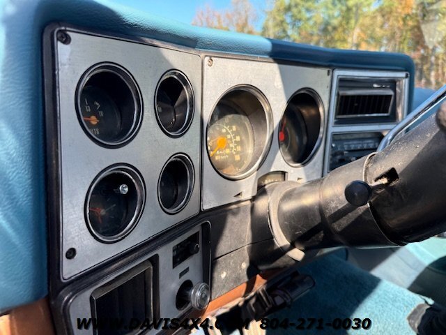 1979 Chevrolet K20 4x4 Squarebody – Camper Special Edition   - Photo 49 - North Chesterfield, VA 23237