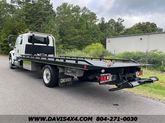 2015 International 4300 Extended Cab Flatbed Rollback Tow Truck Cummins ...