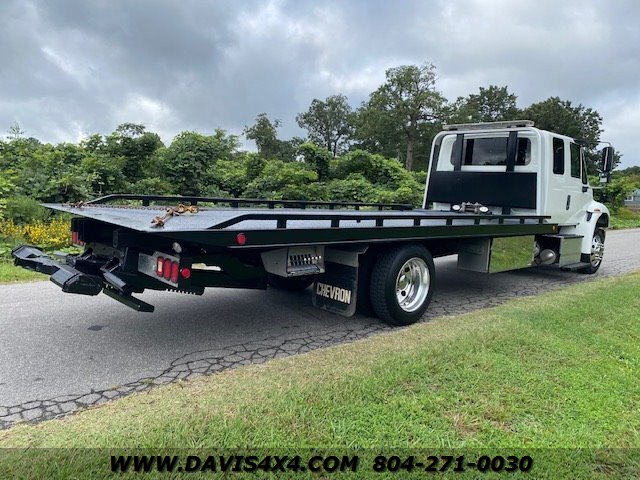 2015 International 4300 Extended Cab Flatbed Rollback Tow Truck Cummins ...