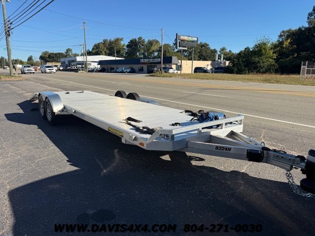 2023 Aluma Trailer Aluminum Removable Fender Car/Equipment Trailer - Photo 1 - North Chesterfield, VA 23237