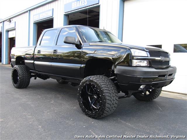 2003 Chevrolet Silverado 2500 Hd Lt Duramax Diesel Lifted 4x4 Crew Cab Short Bed