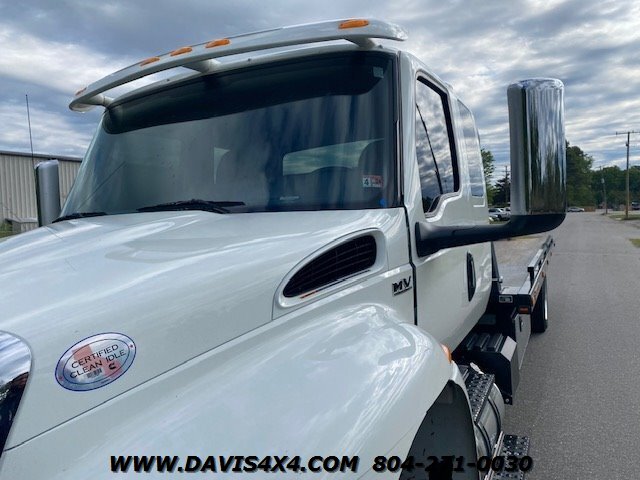 2020 International MV607 Extended Cab Rollback Flatbed Tow Truck   - Photo 19 - North Chesterfield, VA 23237