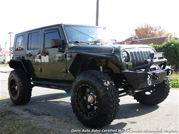 2008 Jeep Wrangler Unlimited Sahara Lifted Manual 4X4 Hard Top   - Photo 13 - North Chesterfield, VA 23237