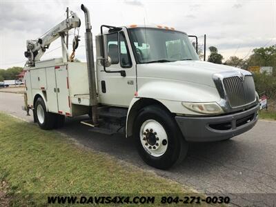 2008 International 4200 Series Utility Body Crane Truck   - Photo 2 - North Chesterfield, VA 23237
