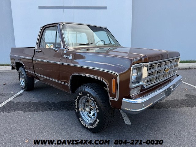 1978 Chevrolet Cheyenne K10 Squarebody 4x4   - Photo 1 - North Chesterfield, VA 23237