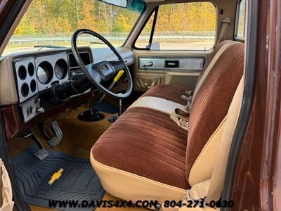 1978 Chevrolet Cheyenne K10 Squarebody 4x4   - Photo 12 - North Chesterfield, VA 23237