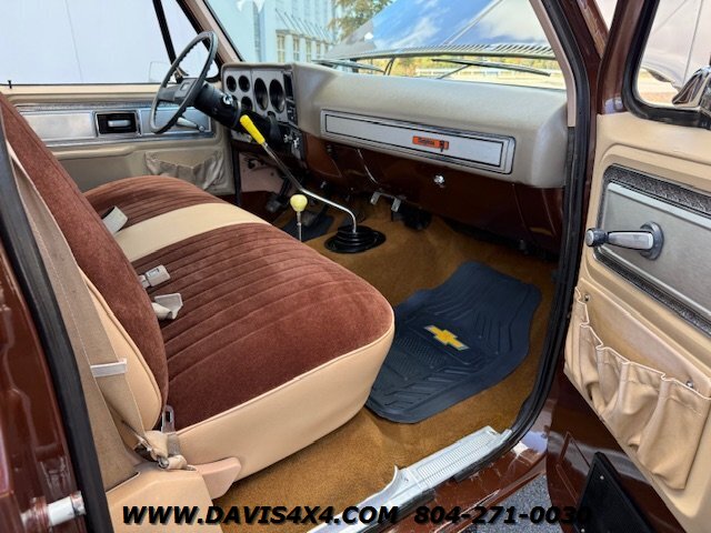 1978 Chevrolet Cheyenne K10 Squarebody 4x4   - Photo 26 - North Chesterfield, VA 23237