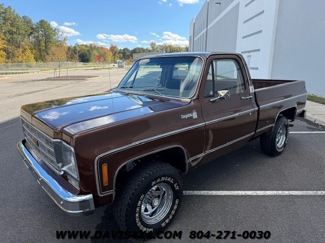 1978 Chevrolet Cheyenne K10 Squarebody 4x4   - Photo 35 - North Chesterfield, VA 23237