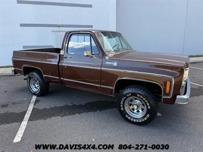 1978 Chevrolet Cheyenne K10 Squarebody 4x4   - Photo 2 - North Chesterfield, VA 23237