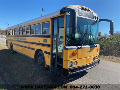 2004 THOMAS Bus Pusher Style Flat Nose Cab Over With Caterpillar  Diesel Engine - Photo 3 - North Chesterfield, VA 23237