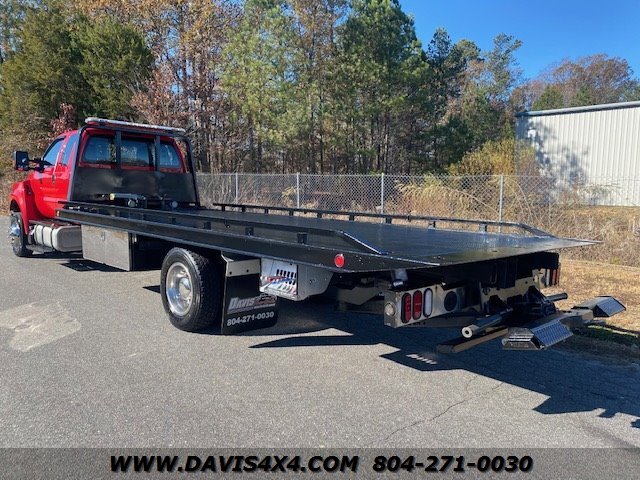 2018 Ford F-650 Superduty Extended Cab Flatbed Tow Truck Rollback