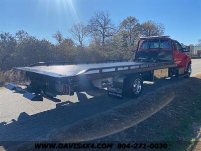 2018 Ford F-650 Superduty Extended Cab Flatbed Tow Truck Rollback   - Photo 4 - North Chesterfield, VA 23237