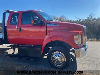 2018 Ford F-650 Superduty Extended Cab Flatbed Tow Truck Rollback   - Photo 28 - North Chesterfield, VA 23237