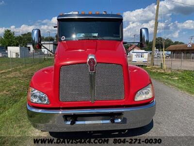 2019 Kenworth T270 Rollback Flatbed Tow Truck Jerrdan Bed   - Photo 2 - North Chesterfield, VA 23237