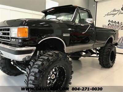 1989 Ford F-350 Regular Cab Long Bed 4x4 OBS Classic Lifted Pickup