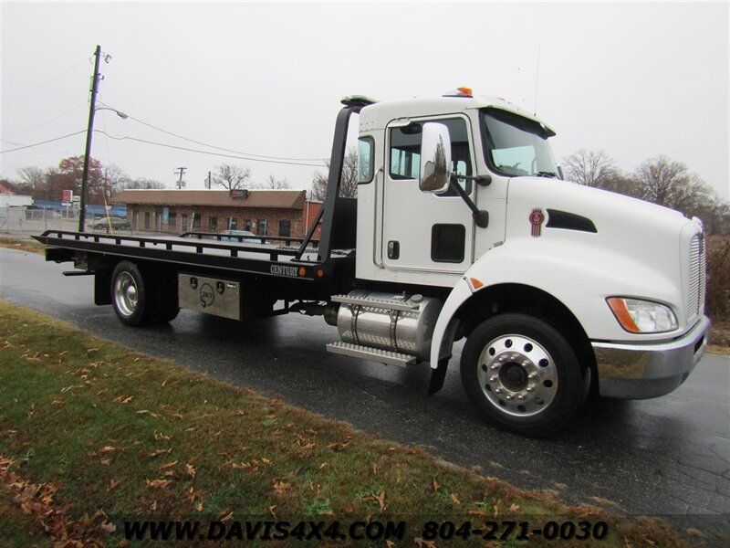 2022 Kenworth Kw Flatbed Tow Truck Rollback Two Car Carrier