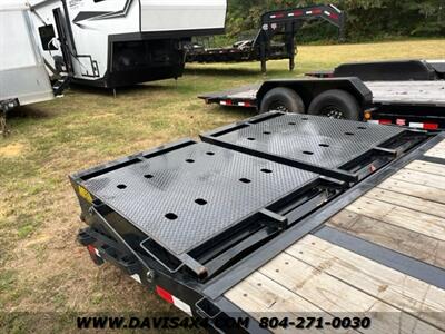 2022 Big Tex Trailer 22 GN HD Dual Tandem Flatbed Deckover Gooseneck   - Photo 8 - North Chesterfield, VA 23237