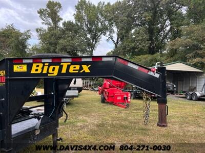 2022 Big Tex Trailer 22 GN HD Dual Tandem Flatbed Deckover Gooseneck   - Photo 2 - North Chesterfield, VA 23237