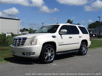 2008 Cadillac Escalade Pearl White Fully Loaded 4X4 AWD   - Photo 2 - North Chesterfield, VA 23237