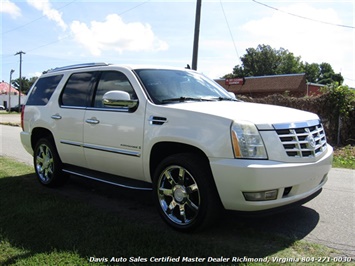 2008 Cadillac Escalade Pearl White Fully Loaded 4X4 AWD   - Photo 8 - North Chesterfield, VA 23237