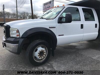 2007 FORD F550 Super Duty Crew Cab Diesel Dump Body Landscaping  Truck - Photo 2 - North Chesterfield, VA 23237