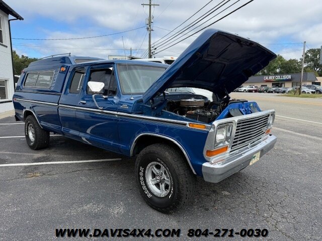 1979 Ford F-150 Super Cab 4x4 Dent Side Classic Pick Up   - Photo 34 - North Chesterfield, VA 23237