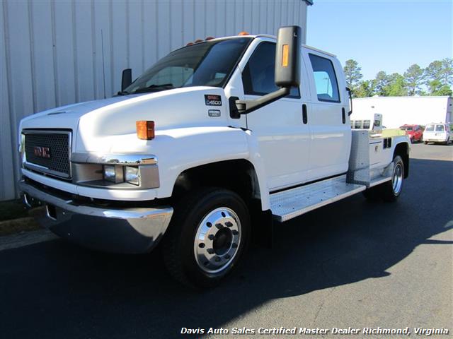 2004 GMC Topkick C4500 6.6 Duramax Turbo Diesel Allison Crew Cab Custom ...