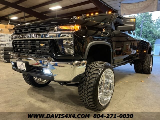lifted chevy dually trucks