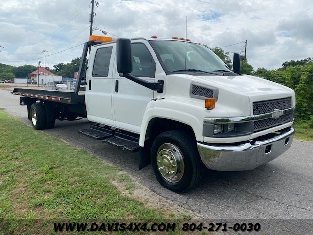 2005 Chevrolet C4500 Kodiak/Topkick Crew Cab Rollback/Wrecker Tow Truck