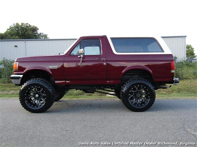 1987 Ford Bronco Xlt Lifted 4x4 3 4 Ton 8 Lug Converted