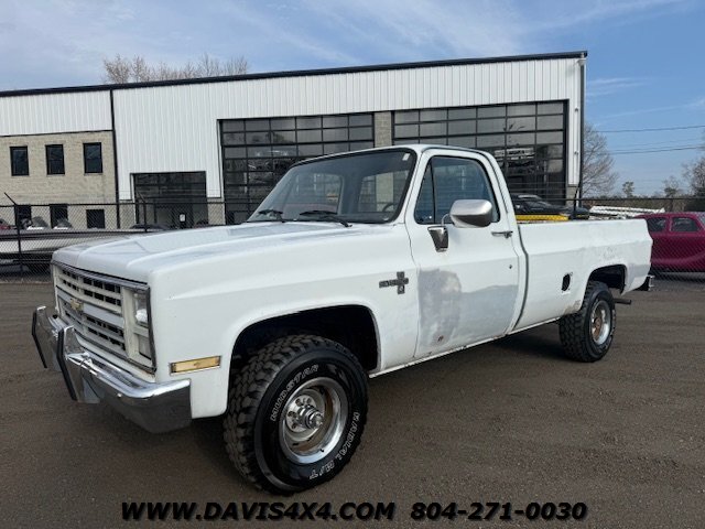 1985 Chevrolet K10 Silverado Squarebody 4x4   - Photo 1 - North Chesterfield, VA 23237