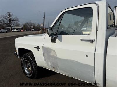 1985 Chevrolet K10 Silverado Squarebody 4x4   - Photo 19 - North Chesterfield, VA 23237
